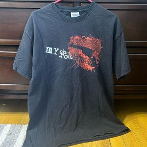 vintage 2000s my chemical romance shirt thank you for the venom